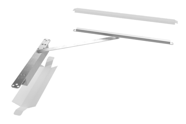 Concealed door closer kit